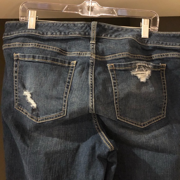 Torrid Denim Sz 18 Boyfriend Crop - Picture 2 of 5